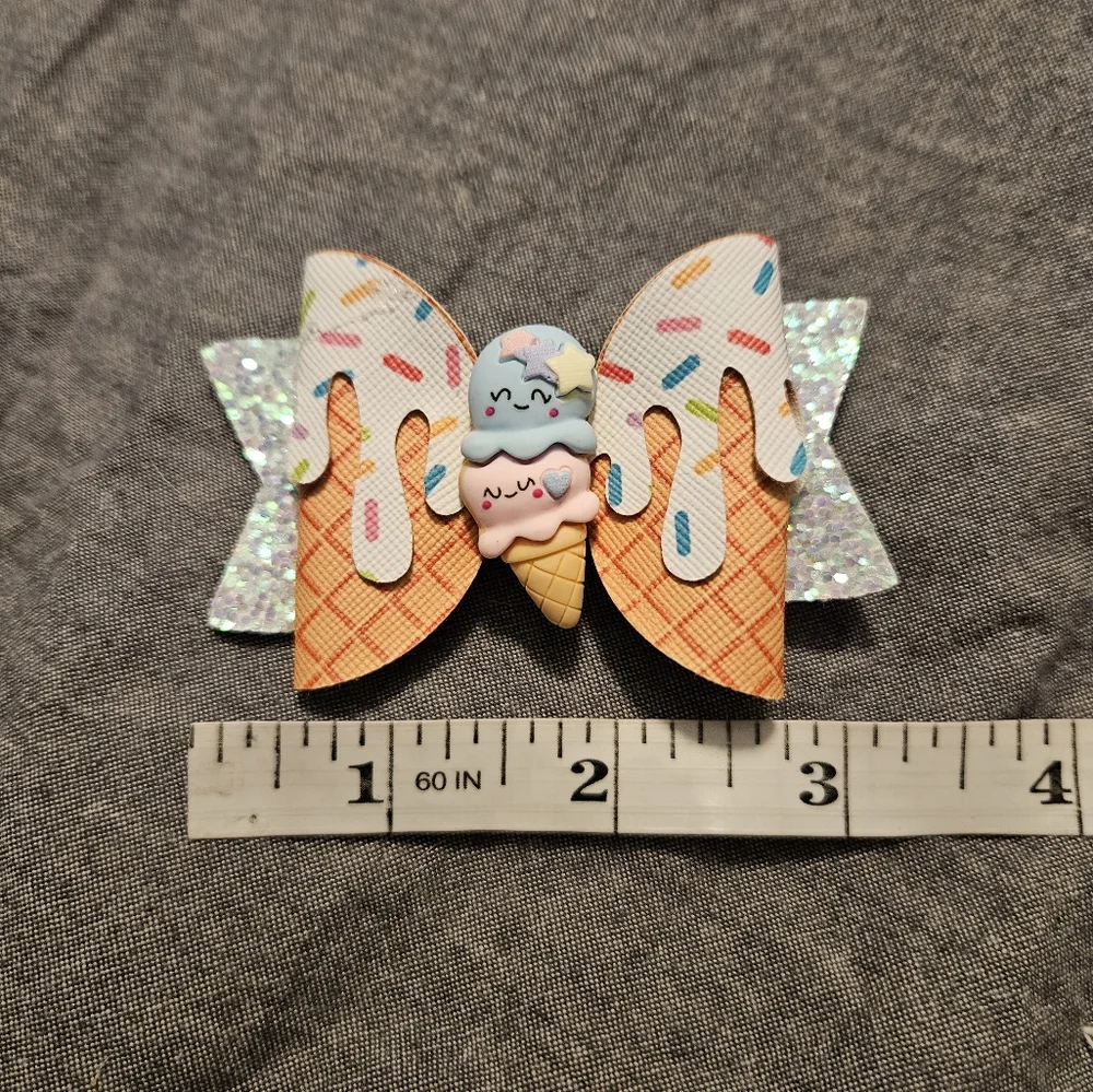 3/$20 💥 Ice Cream Cone Hair Barret NWT